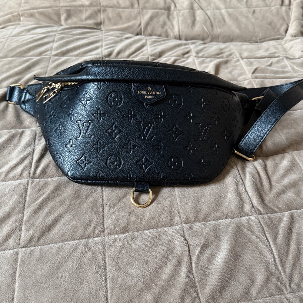 Louis Vuitton Black Monogram Belt Bag